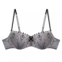 Annebra บราเสริมทรง ตะขอหลัง ทรง1/2เต้า มีโครง เสริมฟองน้ำ Extra Lift Foam Bra รุ่น AB1-544  สีแทน-แดง