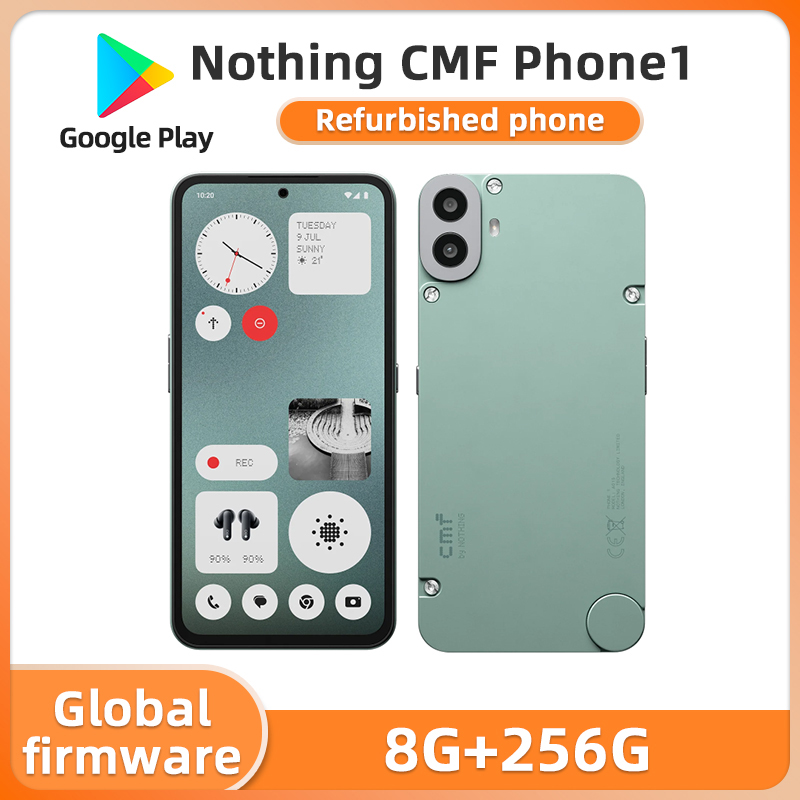 [Refurbished] Nothing CMF Phone1 Used 99% New 8GB+256GB Green Orange Black ราคา 11,112 บาท*ส่งฟรี