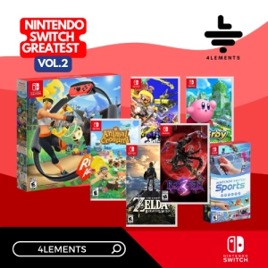 ภาพหน้าปกสินค้ารวมเกมฮิต NINTENDO SWITCH  GREATESTHITS VOL.2 ซึ่งคุณอาจชอบสินค้านี้