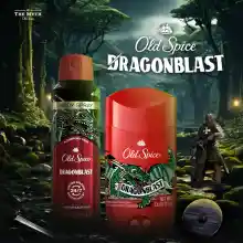 ภาพขนาดย่อของภาพหน้าปกสินค้าOld Spice โรลออน และ สเปรย์ กลิ่น Dragonblast หอมวานิลลา นุ่มละมุน อบอุ่นน่ากอด จากร้าน Myth Old Spice บน Lazada