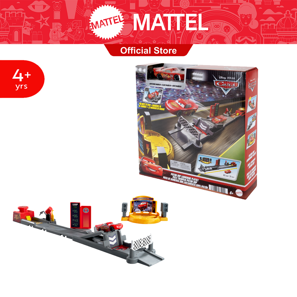 Cars LC Piston Cup Jump and Stunt Runway คาร์ส ชุดสนามพิสตันคัพผาดโผน รถของเล่น JDJ02 VN ราคา 1,147 บาท*ส่งฟรี