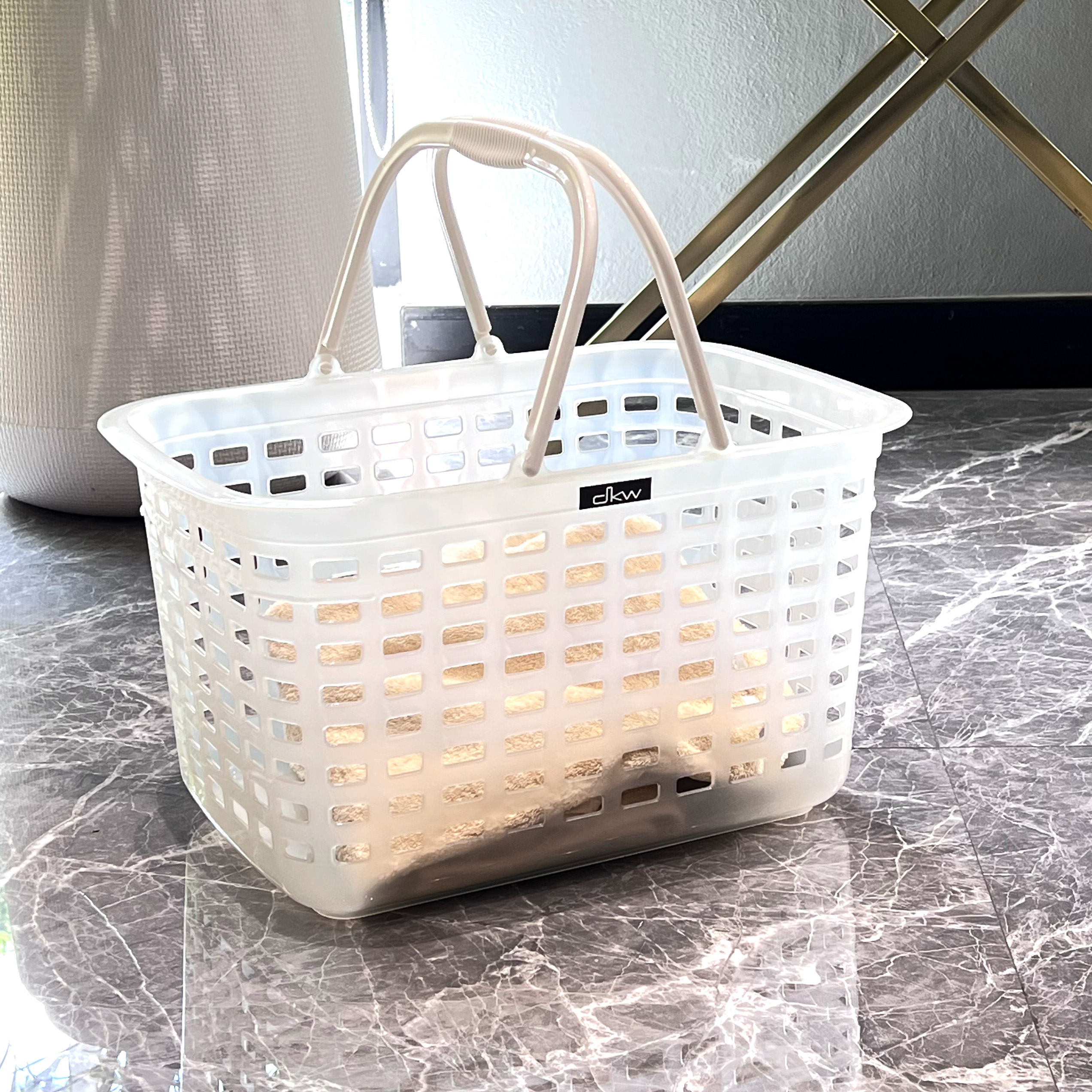 DKW HH-1050 ตะกร้าอเนกประสงค์ทรงเตี้ย มีหูหิ้ว Multi-Purpose basket ราคา 169 บาท*ส่งฟรี