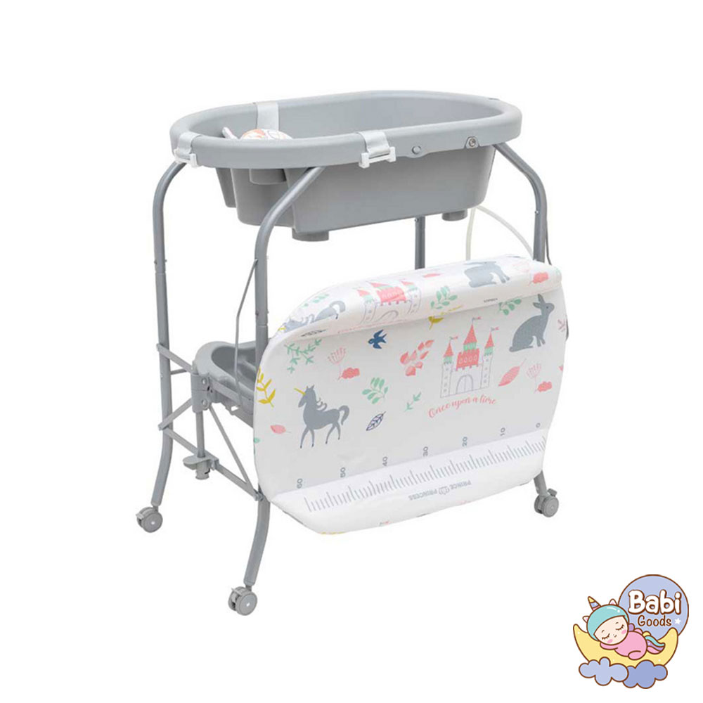โต๊ะอาบน้ำเปลี่ยนผ้าอ้อมพับได้ Tub a puff PRINCE & PRINCESS ราคา 4,790 บาท*ส่งฟรี