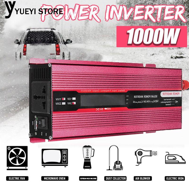 Solar Power Inverter Car Inverter Auto Inverter 1000W Peak Converter