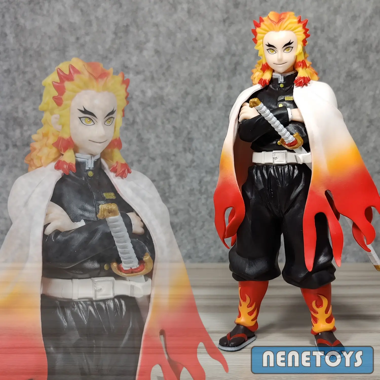 โมเดล เสาหล ก เร นโกค เค ยวจ โร Kimetsu No Yaiba ดาบพ ฆาตอส ร ส งประมาณ 23 Cm งานด ม กล อง Lazada Co Th