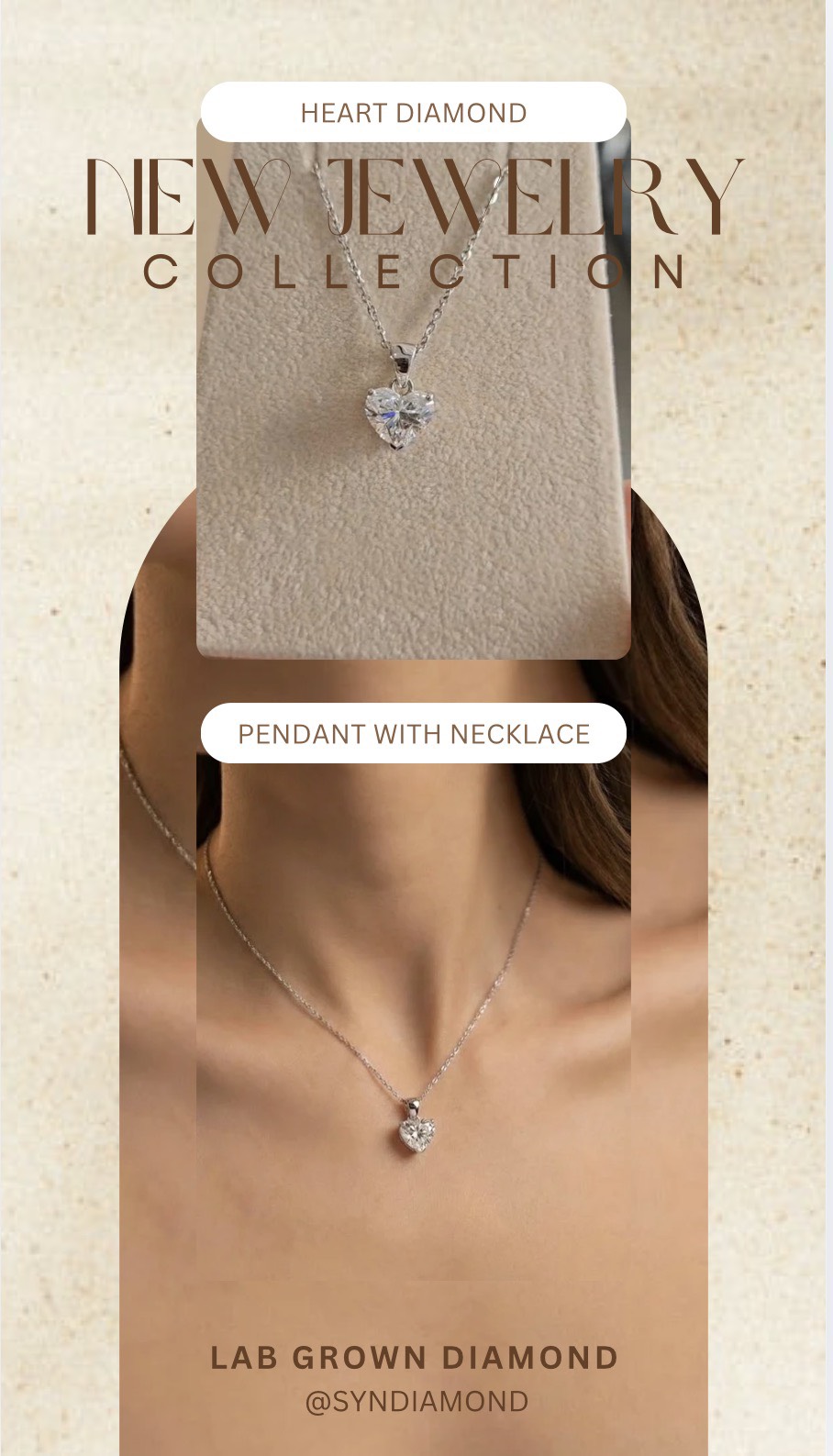 Diamond Heart Pendant 2.04Ct.D | Vvs2 Cert. Igi 9K White Gold 1.3g. Lab Grown Diamond # P000576 # N000556 ราคา 44,800 บาท*ส่งฟรี