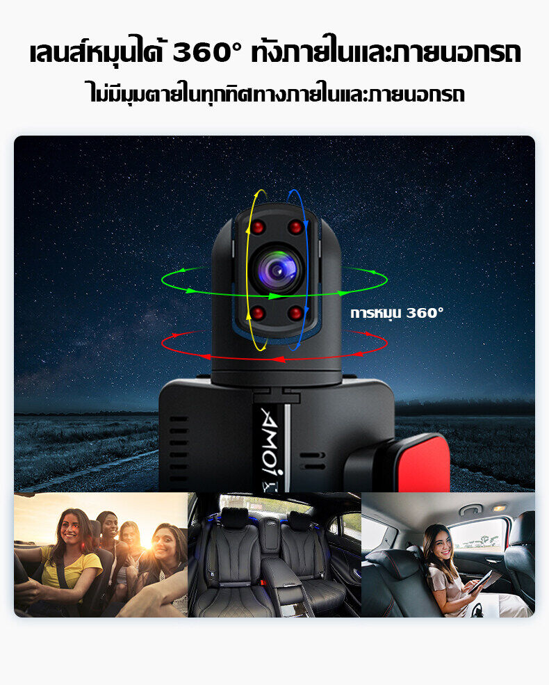 รูปภาพเพิ่มเติมเกี่ยวกับ กล้องติดรถยนต์ขนาดเล็ก 1080P HD กว้าง 3.0 นิ้ว 2กล้องหน้า-หลัง กล้องถอยหลัง การตรวจสอบที่จอดรถ กล้องติดหน้ารถ กล้องรถยนต์ กล้งติดรถยนต์ กล้องมองหลังรถ กล้องติดรถยนต์หน้าหลัง กล้องติดหน้ารถยนต์【การจัดส่งในประเทศไทย-COD】