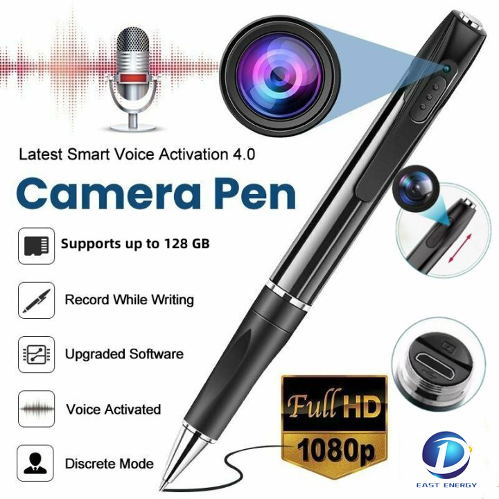 EAST ENERGY 1080P V8 Pen กล้องแอบถ่าย กล้องจิ๋วแอบดู กล้องจิ๋ว ซ่อน กล้องสายลับ กล้อง แอบ บถ่าย 4k ราคา 799 บาท*ส่งฟรี