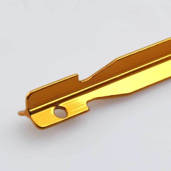 10ชิ้นทริปเดินป่าตั้งแคมป์กลางแจ้งอลูมิเนียมอัลลอยด์ไม้ตะปูหมุดเต็นท์18ซม. - Intl