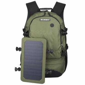2561 กระเป๋า 40ลิตร โซล่าเซลล์ 6.5 W SUNPOWER (สีเขียว)