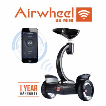2561 Airwheel S8 MINI BK Segway ยานพาหะนะอัจฉริยะ ที่จะช่วยให้ชีวิตของคุณสะดวกสบายยิ่งขึ้น สามารถพาคุณไปได้ทุกที่ ใช้งานได้ทุกสภาพพื้นผิว