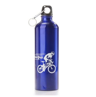 2561 ALL SPORT ขวดใส่น้ำดื่มอลูมิเนี่ยม กระติกน้ำ สำหรับจักรยาน รุ่น Bottlez 750ml ( สีน้ำเงิน )