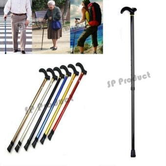 ประเทศไทย Aluminium Walking Stick ไม้เท้าช่วยพยุง ไม้เท้าเดินป่า ยืดหดปรับได้ 6 ระดับ