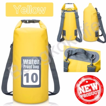 2561 Bangkok life กระเป๋ากันน้ำ ถุงกันน้ำ ถุงทะเล Waterproof Bag ความจุ 10 ลิตร กระเป๋า กระเป๋าสะพาย กระเป๋าเป้สะพายหลัง