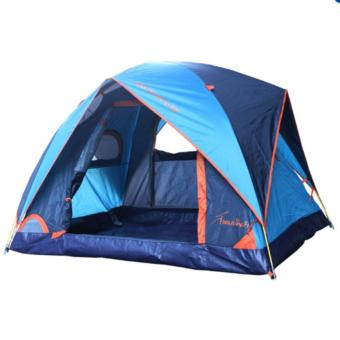 CAMPING IN TH เต็นท์ Aurora-EX ขนาด 1-2 คนนอน210x150x135ซม.(สีกรมท่า+สีฟ้า)
