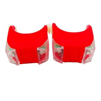 ประเทศไทย CMA ไฟติดจักรยาน ซิลิโคน กันน้ำ รุ่น HJ-009 (สี แดง)