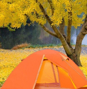 Double-layer Camping Tent Canopy Outdoor Beach Shelter Windproof Waterproof New - intl