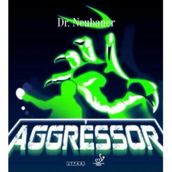 ราคา DR.NEUBAUER ยางปิงปอง รุ่น AGGRESSOR ฟองน้ำ 1.3 มม สีดำ (เม็ดกึ่ง)