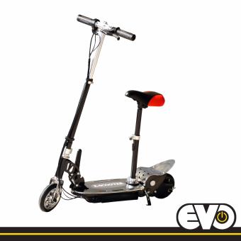 E-scooter สกู๊ตเตอร์ไฟฟ้า ES-3S-Bk (black) มีเบาะนั่ง รับน้ำหนักสูงสุด 80 kg.