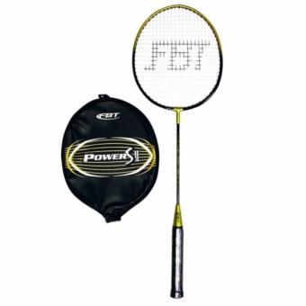 ซื้อ/ขาย FBT ไม้แบด เอฟบีที Badminton Racket+Bag 51371 POWER S II (สีทอง)