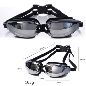 Hayashi แว่นตาสำหรับว่ายน้ำถนอมสายตา ป้องกันแสงแดด UV Swimmingglasses / Goggle (สีดำ) July 2018 - 2 Hayashi แว่นตาสำหรับว่ายน้ำถนอมสายตา ป้องกันแสงแดด UV Swimmingglasses / Goggle (สีดำ) - 2