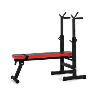 ประเทศไทย Homefittools Barbell Rack ม้านั่งบาร์เบล รุ่น MB-2 (สีดำ)