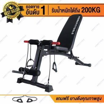 ราคา HomeFitTools Sit Up Bench Premium 1 ( Black )