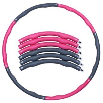 ฮูล่าฮูป Weighthoop โฟมแบบถอดประกอบได้ ขนาด 1.5 kg (สีชมพู/เทา) ฮูล่าฮูป Weighthoop โฟมแบบถอดประกอบได้ ขนาด 1.5 kg (สีชมพู/เทา)