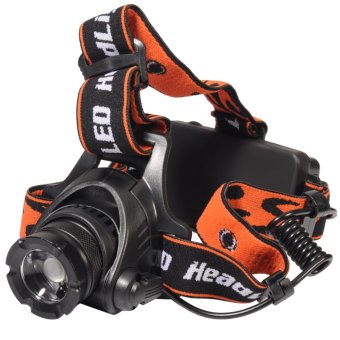 โคมไฟ สำหรับ เดินป่า ตั้งแคมป์ PB LED Headlamp 90 Degree w/18650 PowerBox โคมไฟ สำหรับ เดินป่า ตั้งแคมป์ PB LED Headlamp 90 Degree w/18650 PowerBox