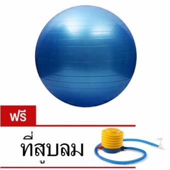 SANGYAลูกบอลโยคะ 65 ซม. รุ่น DK-065 (สีน้ำเงิน) แถมฟรี ที่สูบลม SANGYAลูกบอลโยคะ 65 ซม. รุ่น DK-065 (สีน้ำเงิน) แถมฟรี ที่สูบลม