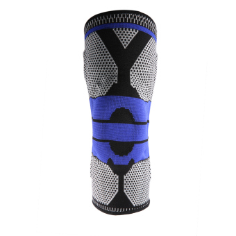 โอเหงื่อซึมหายใจกีฬากลางแจ้งเดินป่าด้านบาสเกตบอล kneepads สีน้ำเงินสีดำ L โอเหงื่อซึมหายใจกีฬากลางแจ้งเดินป่าด้านบาสเกตบอล kneepads สีน้ำเงินสีดำ L