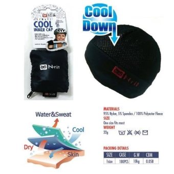 หมวกผ้ากันเหงื่อ N-RIT inner cap หมวกผ้ากันเหงื่อ N-RIT inner cap