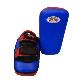 Thai Battle, เป้าเตะโค้ง, Curved Kicking Pads (แดง-น้ำเงิน) Thai Battle, เป้าเตะโค้ง, Curved Kicking Pads (แดง-น้ำเงิน)