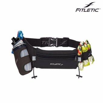 Fitletic กระเป๋าคาดเอวใส่โทรศัพท์ - Fully Loaded Hydration Belt (Black) Fitletic กระเป๋าคาดเอวใส่โทรศัพท์ - Fully Loaded Hydration Belt (Black)