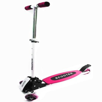 Kick Scooter สกู๊ตเตอร์ 4 ล้อ โฉมใหม่ (สีชมพู) Kick Scooter สกู๊ตเตอร์ 4 ล้อ โฉมใหม่ (สีชมพู)