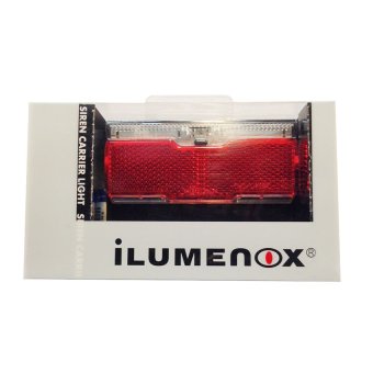 ILUMENOX ไฟท้ายติดจักรยาน รุ่น ILUMENOX SIREN Carrier Light for Brompton ILUMENOX ไฟท้ายติดจักรยาน รุ่น ILUMENOX SIREN Carrier Light for Brompton