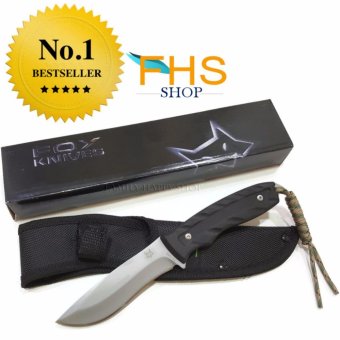 FHS FOX KNIVES FX-G85 MANIAGO มีดเดินป่าขนาดกลาง ขนาด 23.5 cm. FHS FOX KNIVES FX-G85 MANIAGO มีดเดินป่าขนาดกลาง ขนาด 23.5 cm.