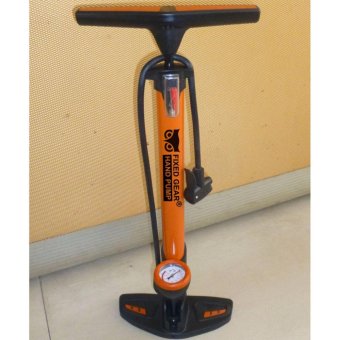 FIXED GEAR : CLK VAUKO ที่สูบลมตั้งพื้น ด้ามปีกนก ลำตัวเป็นเหล็ก แบบมีเกจ์วัดลม ฐานใหญ่ KW-808-2017 FIXED GEAR : CLK VAUKO ที่สูบลมตั้งพื้น ด้ามปีกนก ลำตัวเป็นเหล็ก แบบมีเกจ์วัดลม ฐานใหญ่ KW-808-2017