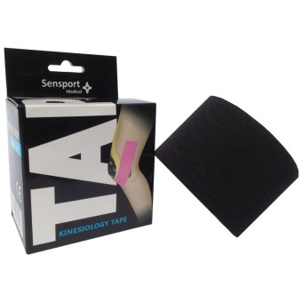 Kinesiology Sports Muscle Tape เทปล็อคกล้ามเนื้อ (Black) Kinesiology Sports Muscle Tape เทปล็อคกล้ามเนื้อ (Black)