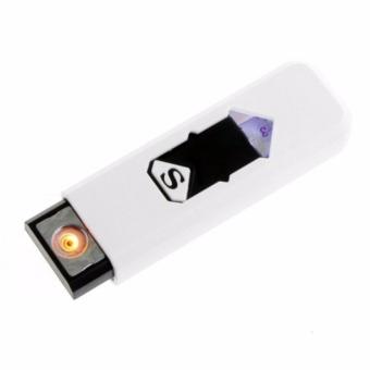 ไฟแช็ค ที่จุดบุหรี่ไฟฟ้าUSB (สีขาว) ไฟแช็ค ที่จุดบุหรี่ไฟฟ้าUSB (สีขาว)