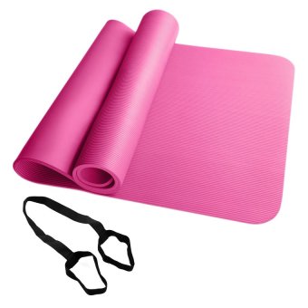 Kinglion Sport เสื่อโยคะNBRสีชมพูพร้อมสายรัด (185cmx80cmx10mm) เบาะโยคะ แผ่นรองออกกําลังกาย แผ่นยางโยคะ อุปกรณ์เล่นโยคะ PINK NBR Foam Yoga Mat & Sling Kinglion Sport เสื่อโยคะNBRสีชมพูพร้อมสายรัด (185cmx80cmx10mm) เบาะโยคะ แผ่นรองออกกําลังกาย แผ่นยางโยคะ อุปกรณ์เล่นโยคะ PINK NBR Foam Yoga Mat & Sling