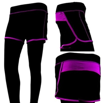 Goody Goody กางเกงออกกำลังกาย โยคะ และ Fitness สีม่วง Goody Goody กางเกงออกกำลังกาย โยคะ และ Fitness สีม่วง