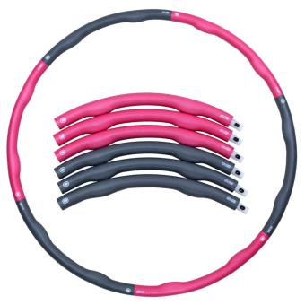 ฮูล่าฮูป Weighthoop โฟมแบบถอดประกอบได้ ขนาด 1.5 kg (สีชมพู/เทา) ฮูล่าฮูป Weighthoop โฟมแบบถอดประกอบได้ ขนาด 1.5 kg (สีชมพู/เทา)