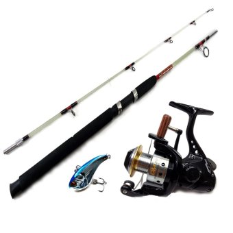 TONLEW FISHING Set Fishing ชุดคันตัน 6ฟุต+รอกหมาป่าD-max20รุ่นใหม่ ลูกปืน3 ตลับ รุ่นใหม่ แถมฟรีเหยื่อปลอม TONLEW FISHING Set Fishing ชุดคันตัน 6ฟุต+รอกหมาป่าD-max20รุ่นใหม่ ลูกปืน3 ตลับ รุ่นใหม่ แถมฟรีเหยื่อปลอม