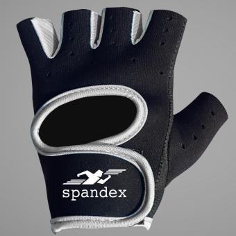 Spandex ถุงมือฟิตเนส รุ่น GL001 สีเทา M Spandex ถุงมือฟิตเนส รุ่น GL001 สีเทา M