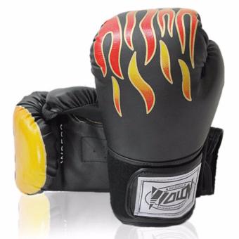 Kinglion Sport นวมชกมวยลายไฟสีดำ ขนาด12ออนซ์ นวมมวยสำหรับผู้ใหญ่ นวมต่อยมวยผู้ชาย นวมซ้อมมวยไทย นวมลายไฟ 12OZ BLACK PU Leather Muay Thai Kick Boxing Gloves for Men Kinglion Sport นวมชกมวยลายไฟสีดำ ขนาด12ออนซ์ นวมมวยสำหรับผู้ใหญ่ นวมต่อยมวยผู้ชาย นวมซ้อมมวยไทย นวมลายไฟ 12OZ BLACK PU Leather Muay Thai Kick Boxing Gloves for Men