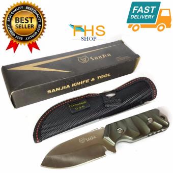 FHS SANJIA (K-612) SABER FOLDED KNIVES OUTDOOR 15cm. มีดเดินป่าใบตายขนาดเล็ก 15cm. FHS SANJIA (K-612) SABER FOLDED KNIVES OUTDOOR 15cm. มีดเดินป่าใบตายขนาดเล็ก 15cm.