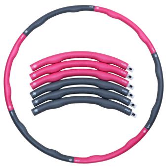 ฮูล่าฮูป Weighthoop โฟมแบบถอดประกอบได้ ขนาด 1.8 kg (สีชมพู/เทา) ฮูล่าฮูป Weighthoop โฟมแบบถอดประกอบได้ ขนาด 1.8 kg (สีชมพู/เทา)