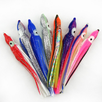 fight for fish(ing) เหยื่อปลอม หมึกยาง คละสี 8สี fight for fish(ing) เหยื่อปลอม หมึกยาง คละสี 8สี