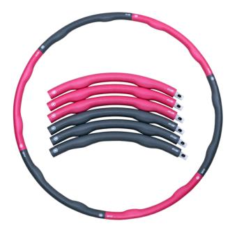 ฮูล่าฮูป Weighthoop โฟมแบบถอดประกอบได้ ขนาด 1.5 kg (สีชมพู/เทา) ฮูล่าฮูป Weighthoop โฟมแบบถอดประกอบได้ ขนาด 1.5 kg (สีชมพู/เทา)